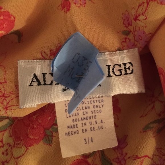 Vintage Alyn Paige dress juniors size 3/4 - Picture 6 of 6